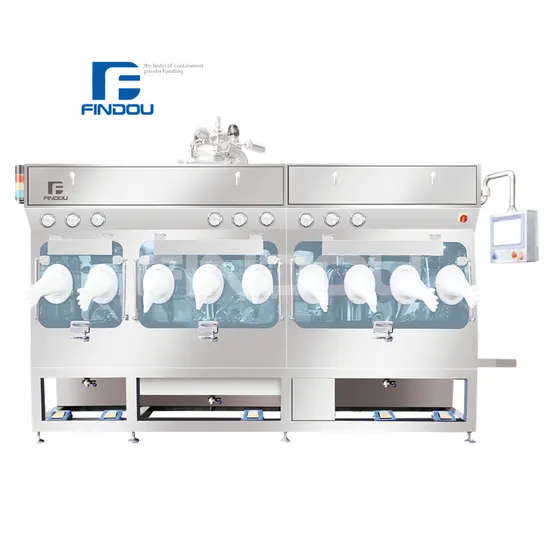 High Performance Sterile Barrier Isolator with API Isolation and Filling System